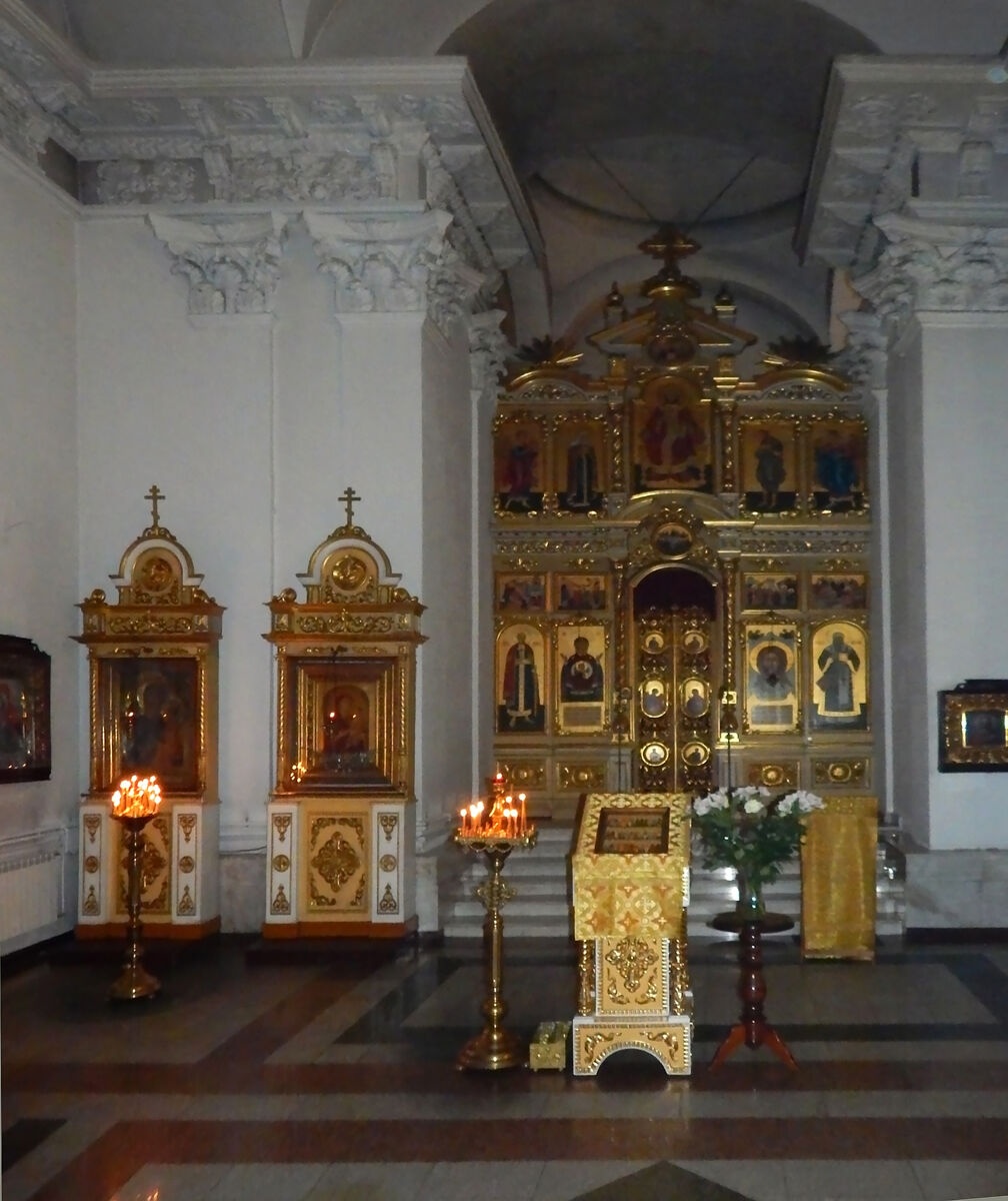 Кафедральный собор Преображения Господня, Рыбинск (Рыбинск, город, Ярославская область). интерьер и убранство