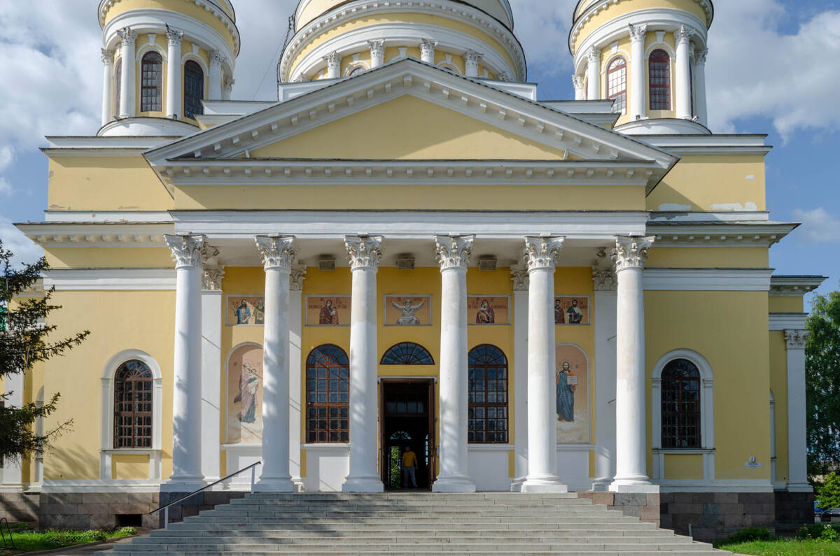 Кафедральный собор Преображения Господня, Рыбинск (Рыбинск, город, Ярославская область). архитектурные детали