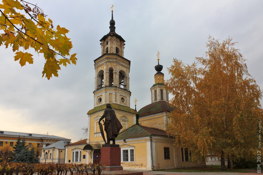 Церковь Николая Чудотворца (Николо-Кремлевская), Владимир (Владимир, город, Владимирская область). общий вид в ландшафте