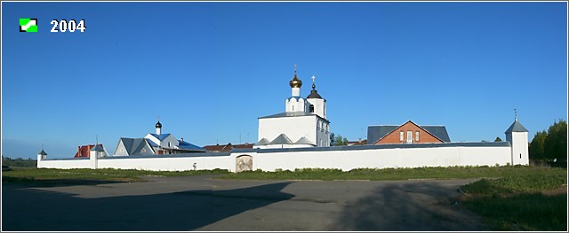 Суздаль. Васильевский мужской монастырь. фасады, Общий вид с Востока