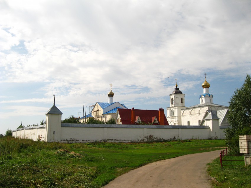 Суздаль. Васильевский мужской монастырь. фасады, общий вид с юго-востока.