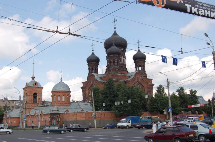 Иваново. Введенский женский монастырь. общий вид в ландшафте