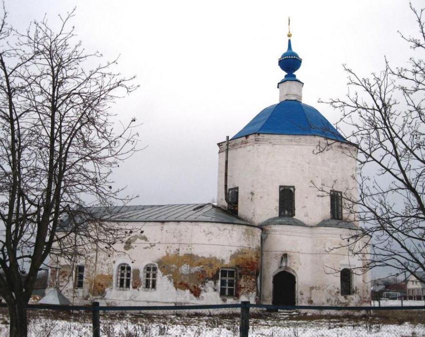 Суходол. Церковь Тихвинской иконы Божией Матери. фасады, южный фасад