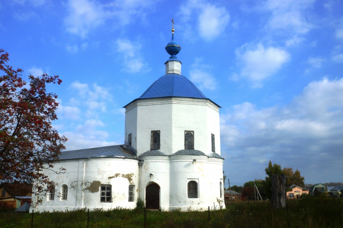 Суходол. Церковь Тихвинской иконы Божией Матери. фасады, Вид с юга