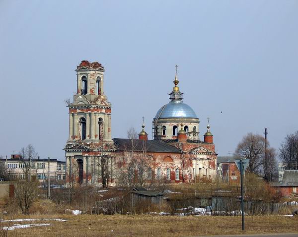 Квашенки. Церковь Спаса Преображения. фасады