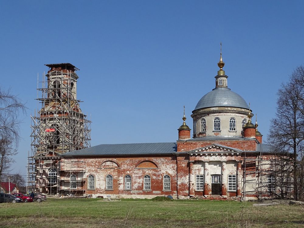 Церковь Преображения Господня, Квашенки (Талдомский городской округ и г. Дубна, Московская область). фасады