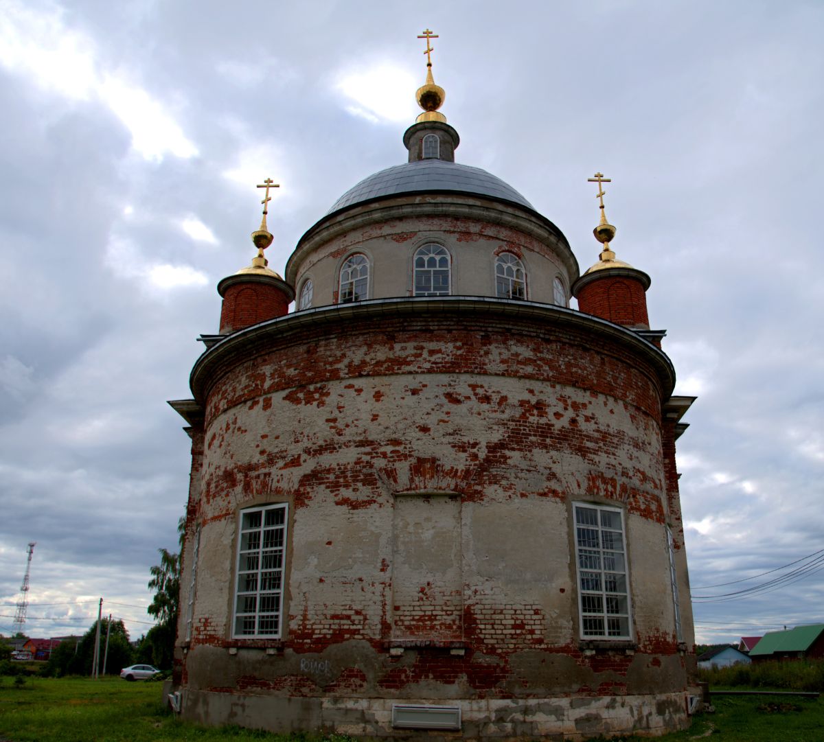 Церковь Преображения Господня, Квашенки (Талдомский городской округ и г. Дубна, Московская область). фасады