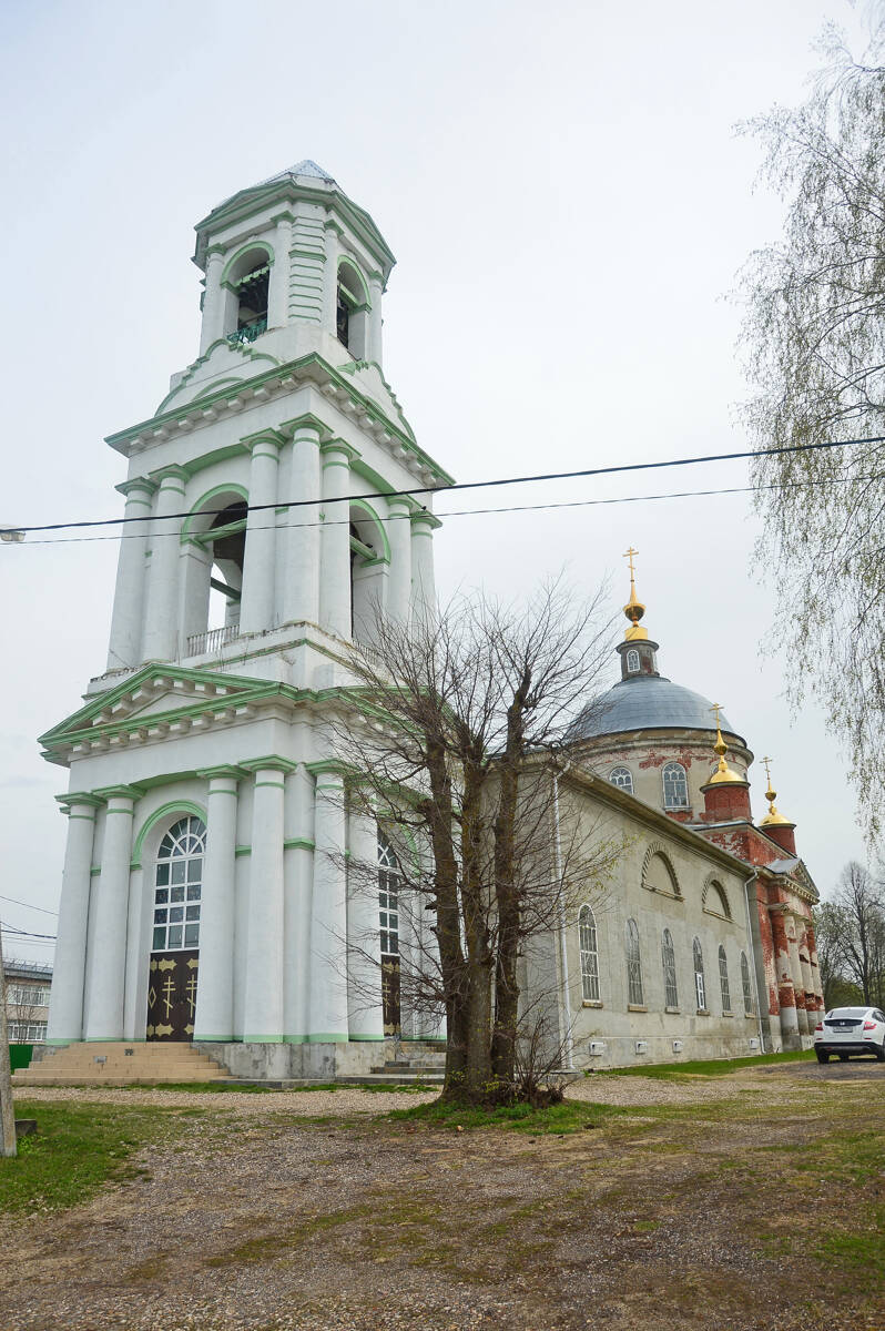 Церковь Преображения Господня, Квашенки (Талдомский городской округ и г. Дубна, Московская область). фасады
