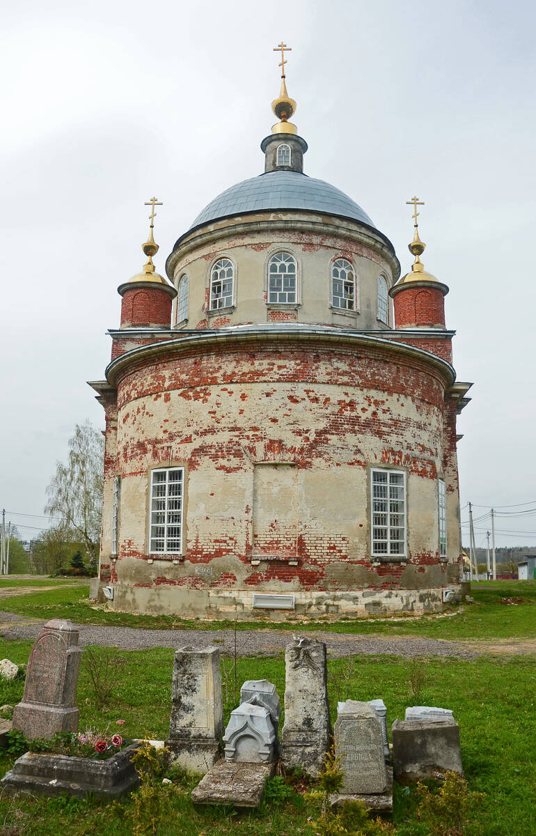 Церковь Преображения Господня, Квашенки (Талдомский городской округ и г. Дубна, Московская область). фасады