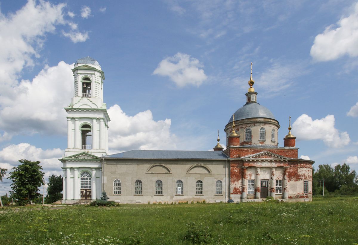 Церковь Преображения Господня, Квашенки (Талдомский городской округ и г. Дубна, Московская область). фасады