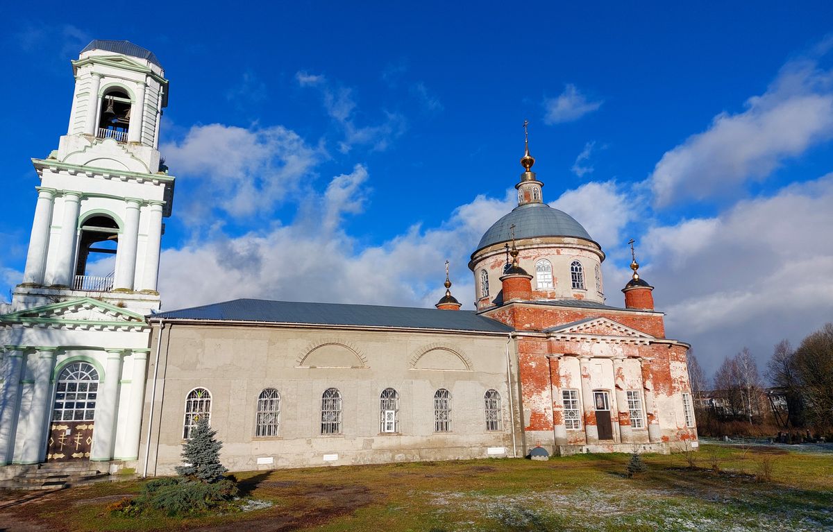 Церковь Преображения Господня, Квашенки (Талдомский городской округ и г. Дубна, Московская область). фасады