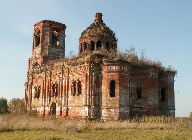 Церковь Михаила Архангела, Городково (Шаховской городской округ, Московская область). фасады