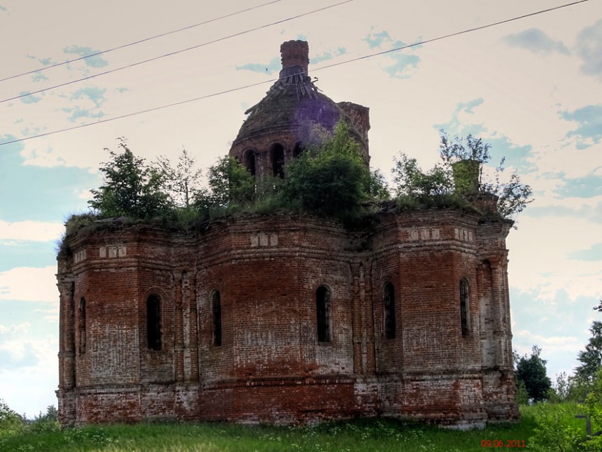 Церковь Михаила Архангела, Городково (Шаховской городской округ, Московская область). фасады