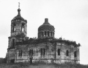 Церковь Михаила Архангела, еще цела главка на колокольне<br>, Городково, Шаховской городской округ, Московская область