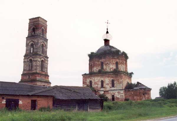 Пушкино. Церковь Успения Пресвятой Богородицы. фасады