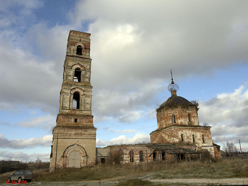 Церковь Успения Пресвятой Богородицы, Пушкино (Калининский район, Тверская область). фасады