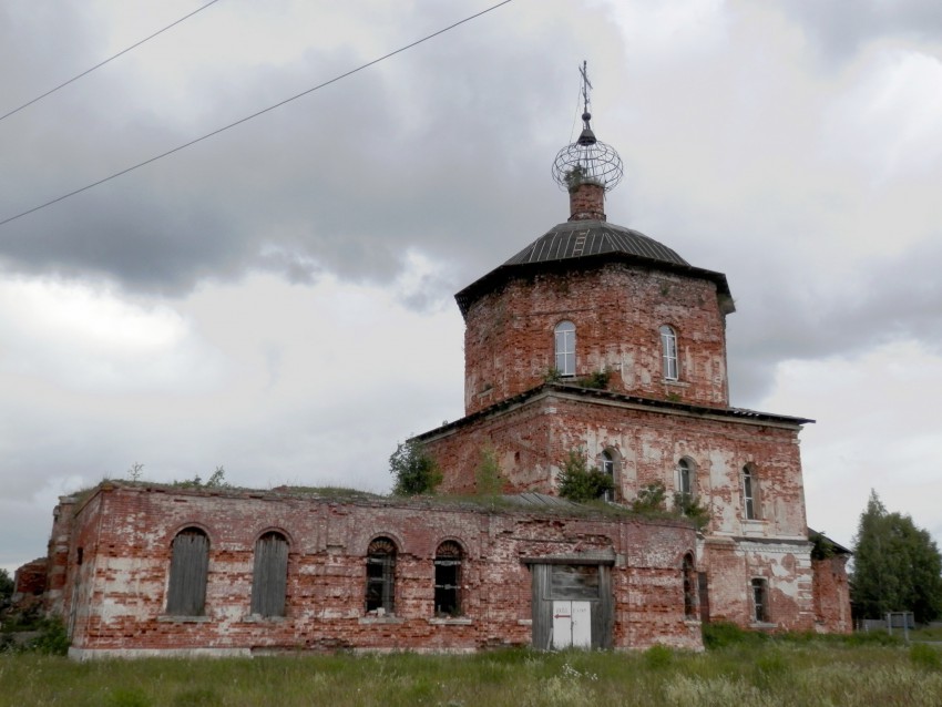 Церковь Успения Пресвятой Богородицы, Пушкино (Калининский район, Тверская область). фасады