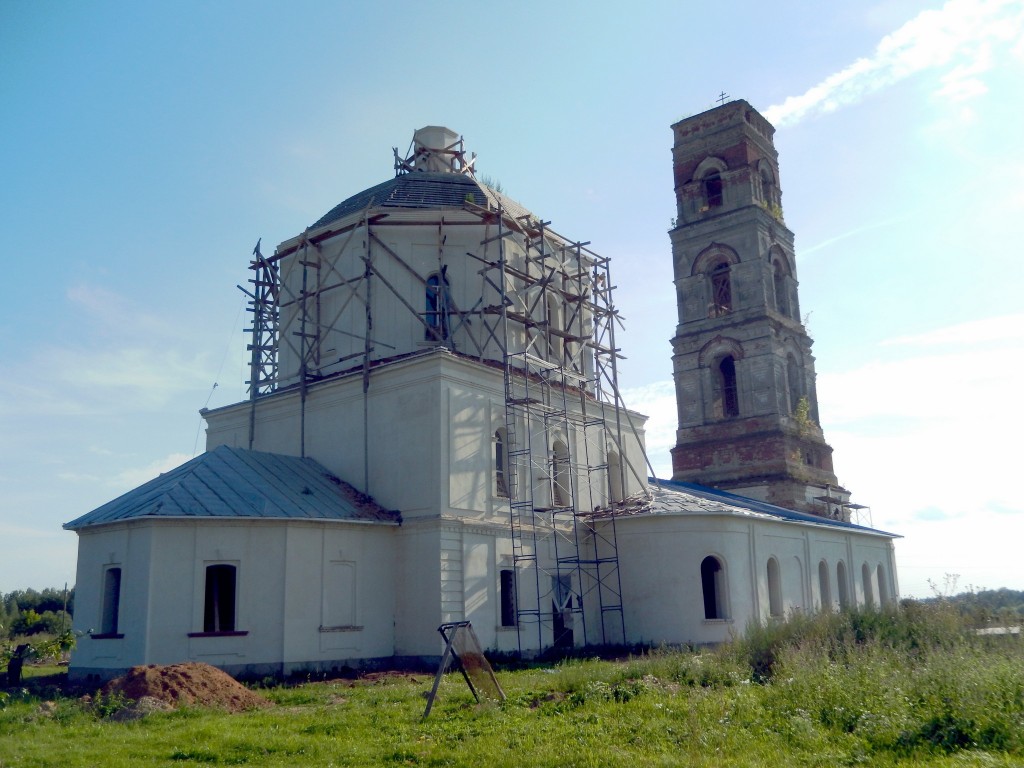 Пушкино. Церковь Успения Пресвятой Богородицы. документальные фотографии