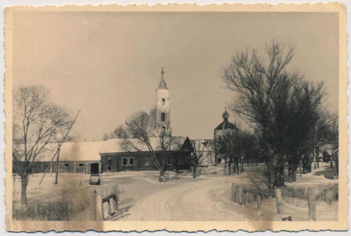 Пушкино. Церковь Успения Пресвятой Богородицы. архивная фотография, Фото 1942 г. с аукциона e-bay.de