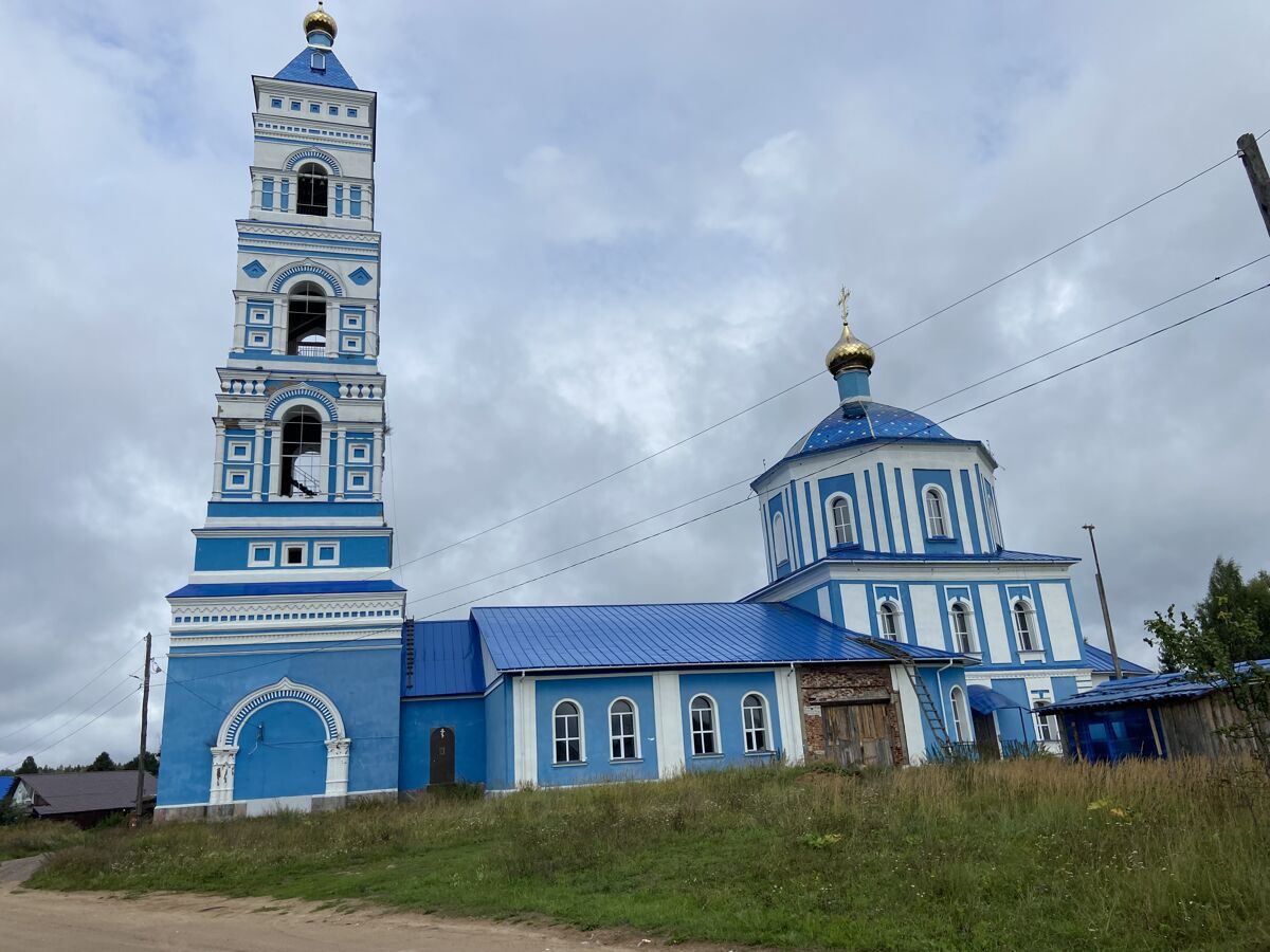 Церковь Успения Пресвятой Богородицы, Пушкино (Калининский район, Тверская область). фасады
