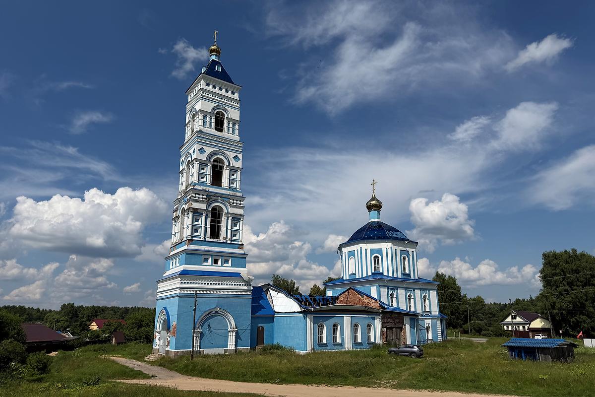 фасады. Церковь Успения Пресвятой Богородицы, Пушкино (Калининский район, Тверская область)