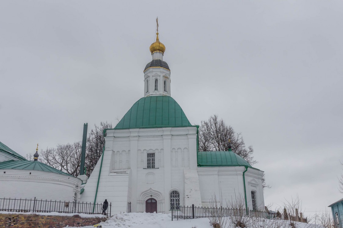 Владимир. Церковь Спаса Преображения. фасады, Вид с юга