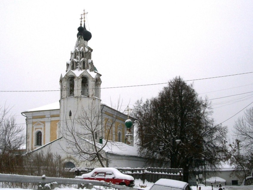 Владимир. Церковь Георгия Победоносца. фасады, вид с запада