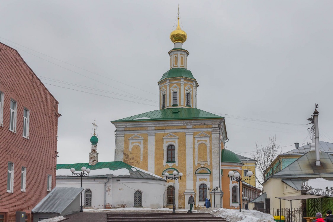 Владимир. Церковь Георгия Победоносца. фасады, Вид с юга