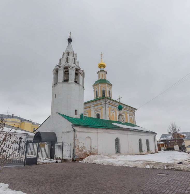 Владимир. Церковь Георгия Победоносца. фасады, Вид с юго-запада