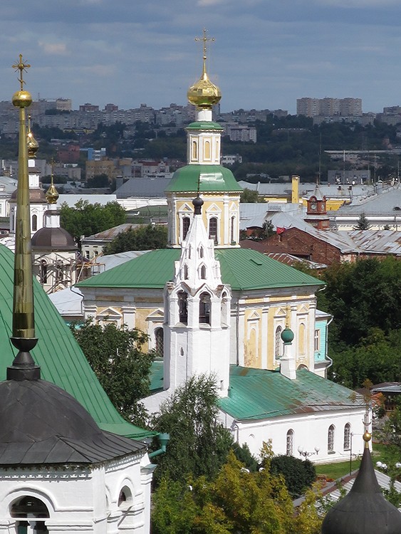 Церковь Георгия Победоносца, Владимир (Владимир, город, Владимирская область). архитектурные детали, Вид со смотровой площадки музея 