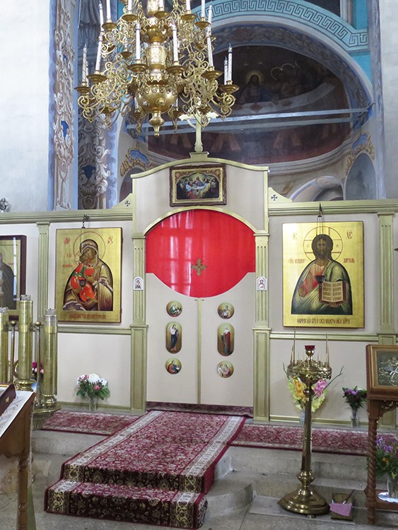 Владимир. Церковь Георгия Победоносца. интерьер и убранство