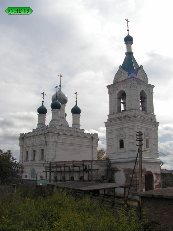 Жестылёво. Церковь Покрова Пресвятой Богородицы. фасады