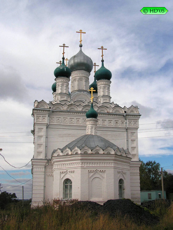 Жестылёво. Церковь Покрова Пресвятой Богородицы. фасады