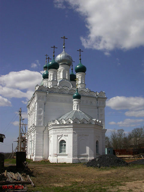 Жестылёво. Церковь Покрова Пресвятой Богородицы. фасады