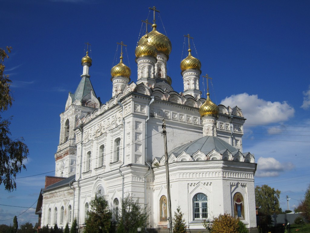 Жестылёво. Церковь Покрова Пресвятой Богородицы. фасады