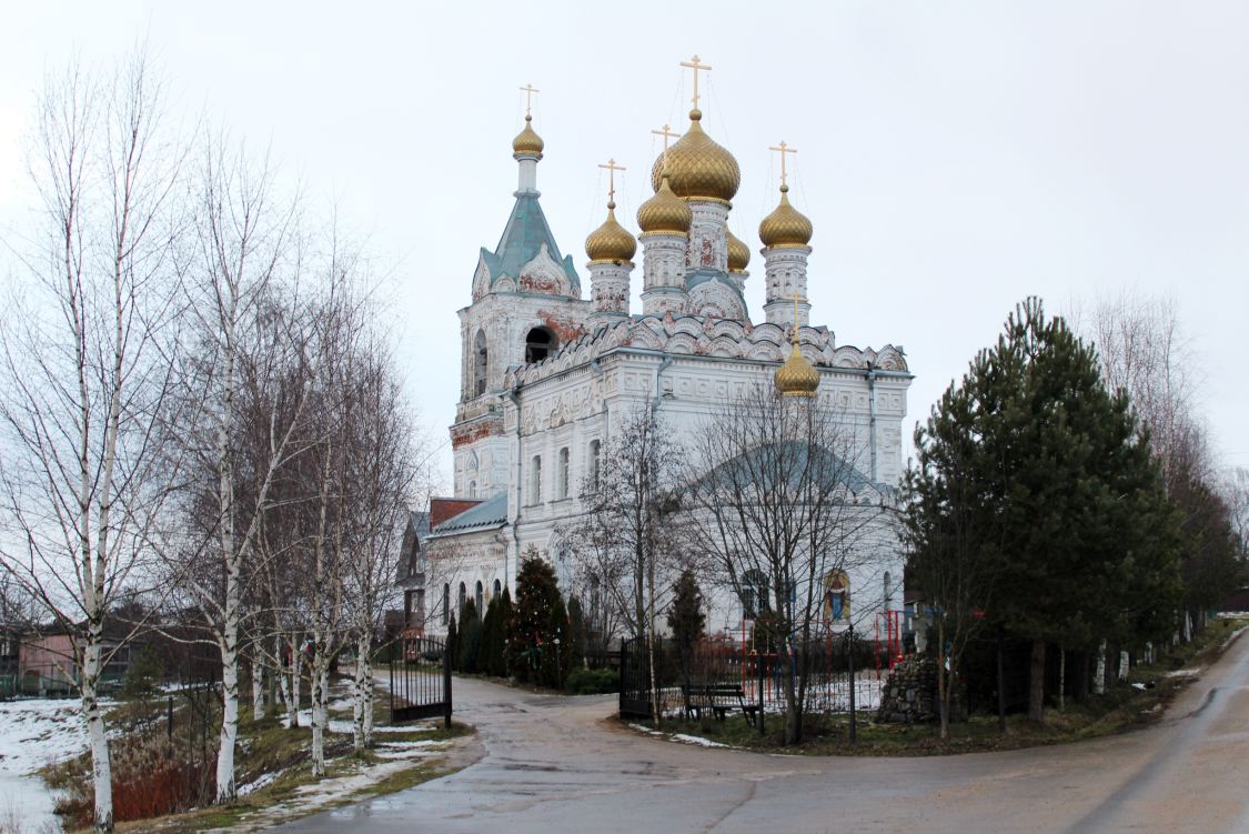 Жестылёво. Церковь Покрова Пресвятой Богородицы. фасады