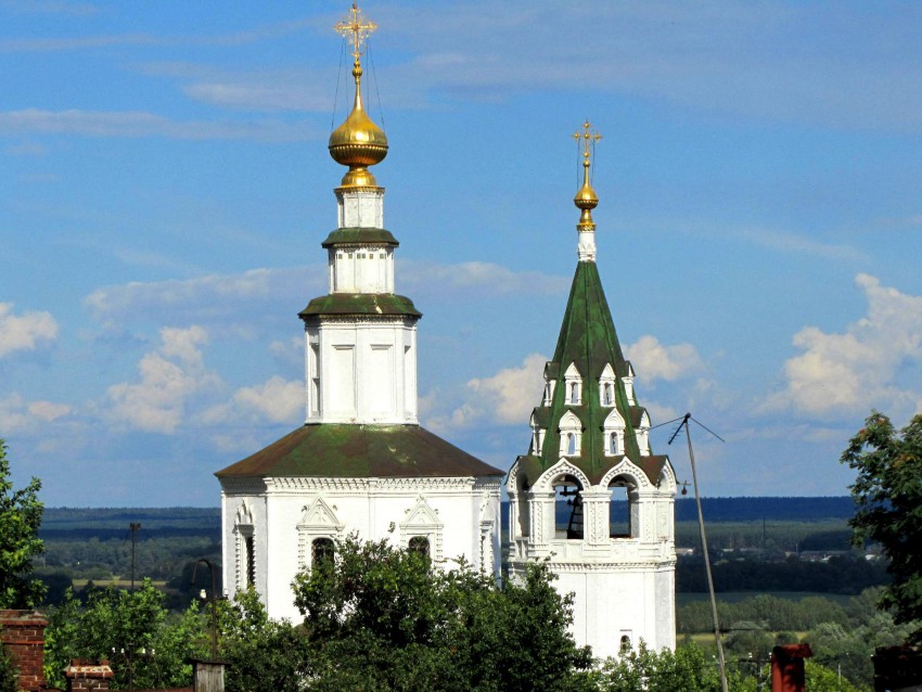 Владимир. Церковь Николая Чудотворца (Николо-Галейская). архитектурные детали, вид с Вознесенской горы