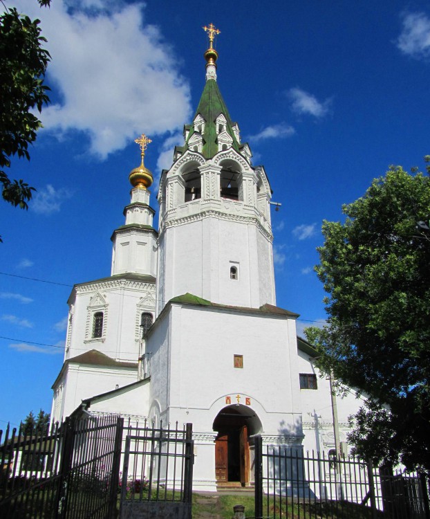 Владимир. Церковь Николая Чудотворца (Николо-Галейская). фасады, вид с запада