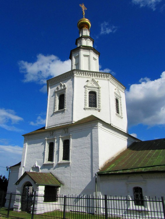Владимир. Церковь Николая Чудотворца (Николо-Галейская). фасады, основной объем, вид с северо-запада