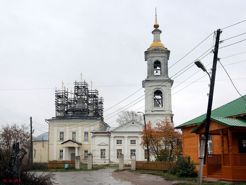 Кимры. Церковь Вознесения Господня. фасады