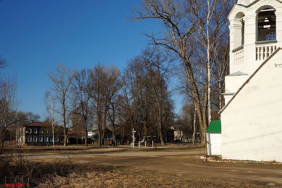 Церковь Введения во храм Пресвятой Богородицы, Бежецк (Бежецкий район, Тверская область). дополнительная информация, Вид на место храма.