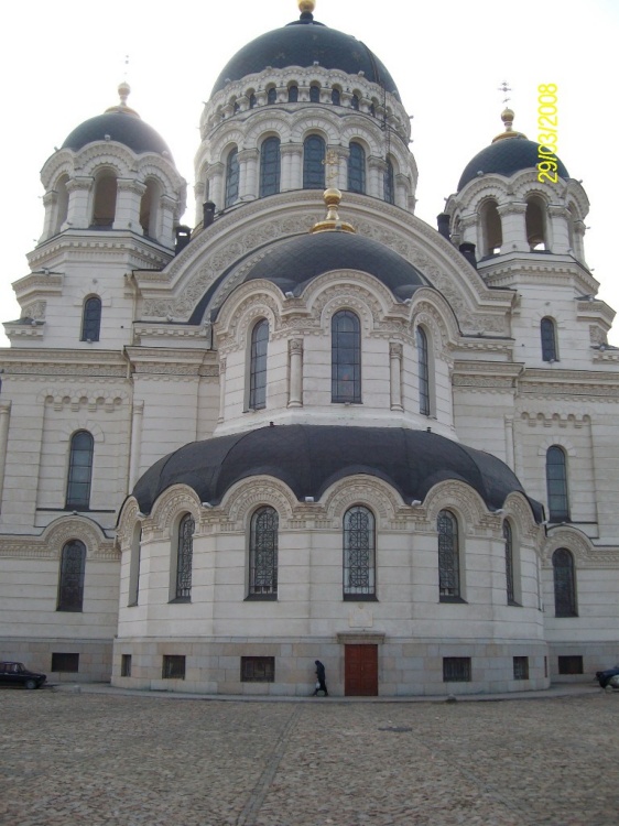 Кафедральный собор Вознесения Господня, Новочеркасск (Новочеркасск, город, Ростовская область). фасады, Вид сзади