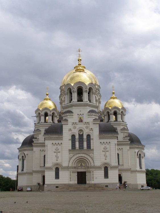 Кафедральный собор Вознесения Господня, Новочеркасск (Новочеркасск, город, Ростовская область). фасады, Западный фасад