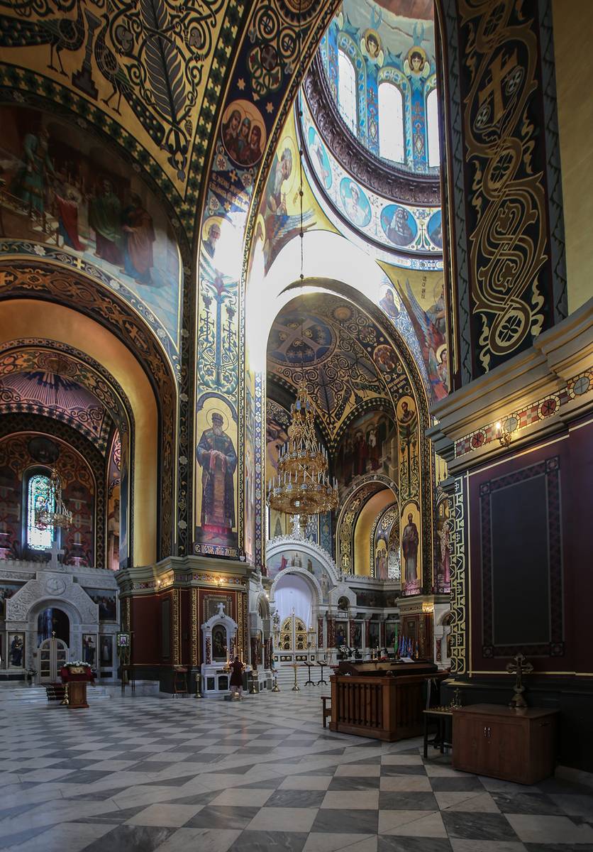 интерьер и убранство. Кафедральный собор Вознесения Господня, Новочеркасск (Новочеркасск, город, Ростовская область)