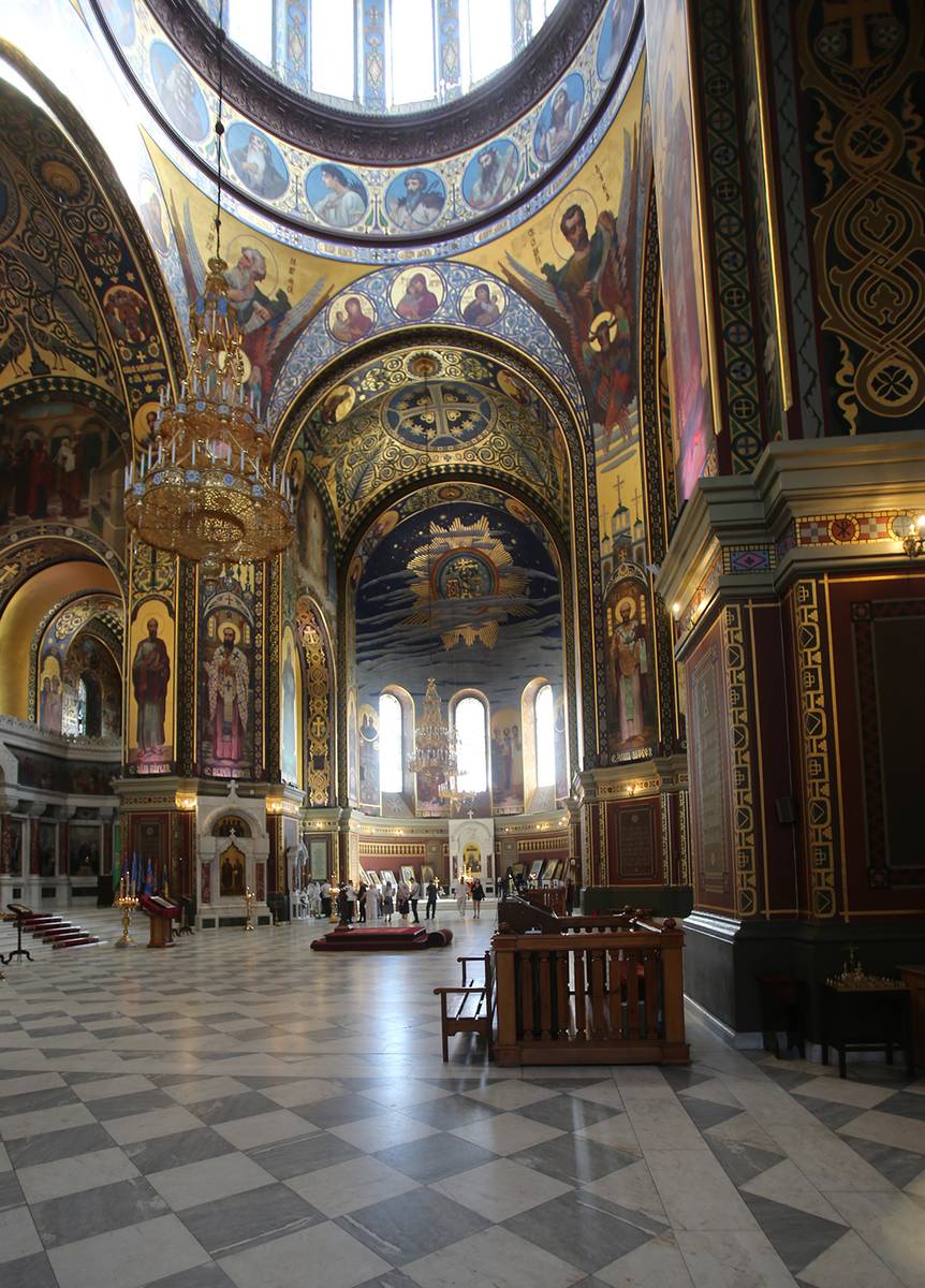 интерьер и убранство. Кафедральный собор Вознесения Господня, Новочеркасск (Новочеркасск, город, Ростовская область)