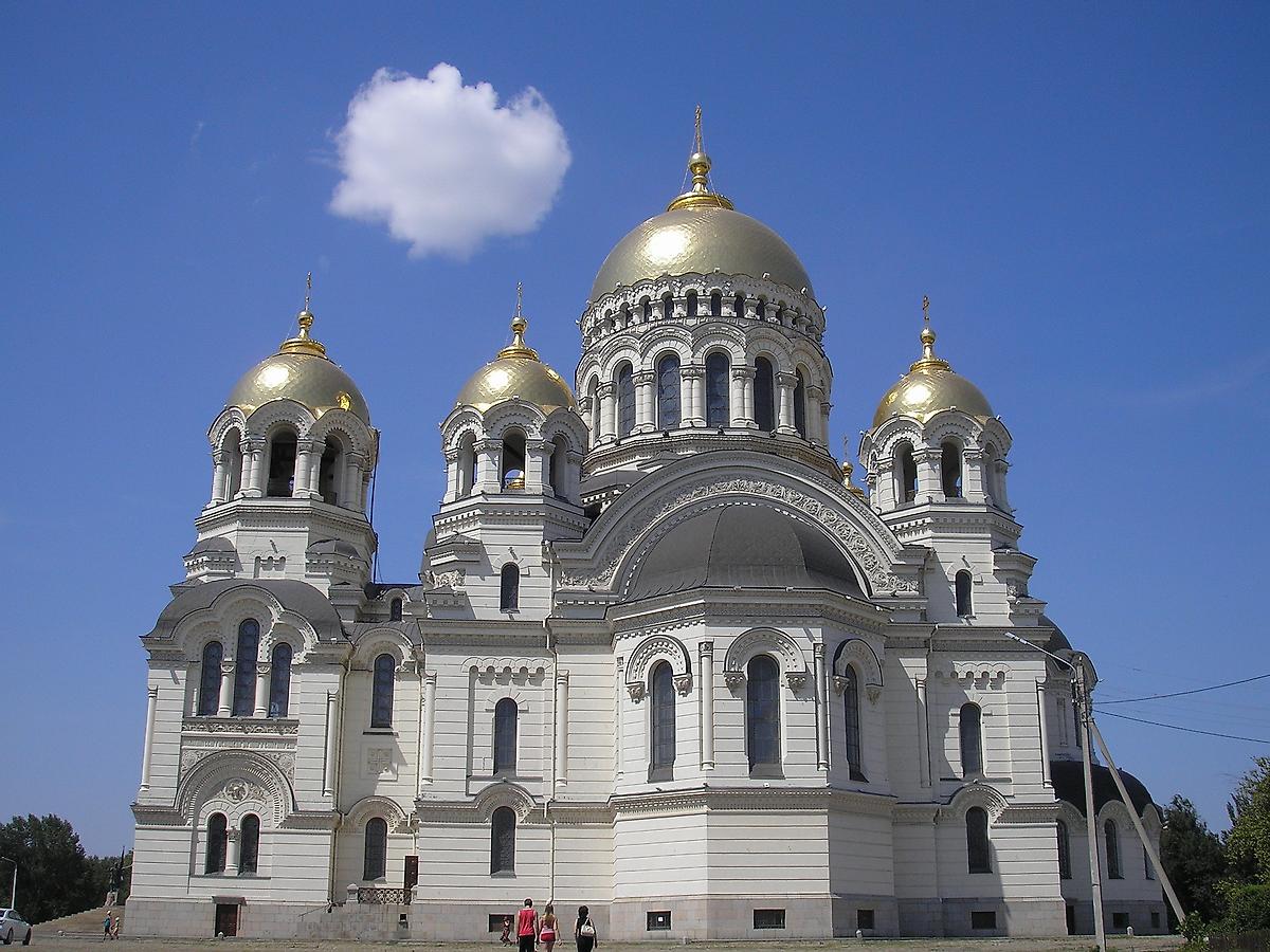 фасады. Кафедральный собор Вознесения Господня, Новочеркасск (Новочеркасск, город, Ростовская область)