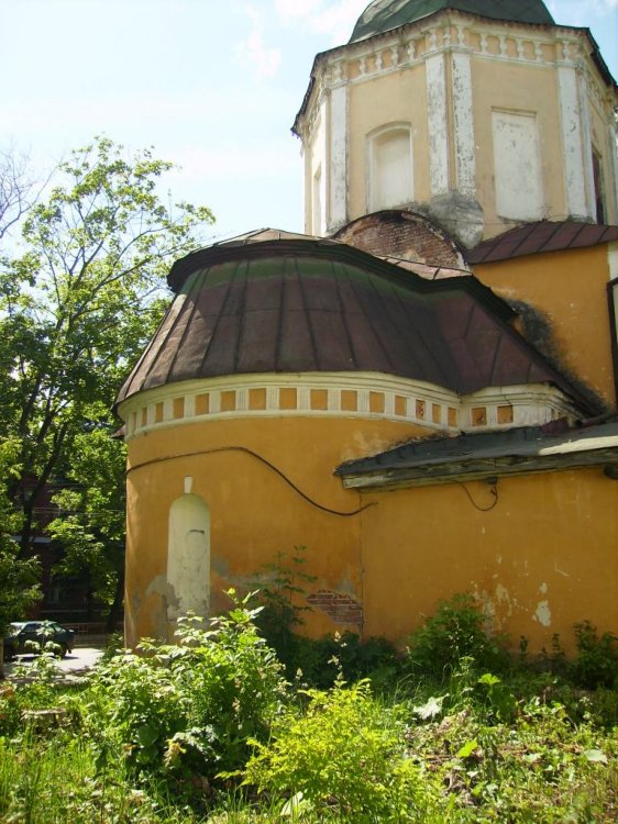 Калуга. Церковь Богоявления Господня. архитектурные детали