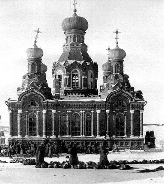 Церковь Воздвижения Креста Господня, Дарна (Истринский городской округ и ЗАТО Восход, Московская область). архивная фотография
