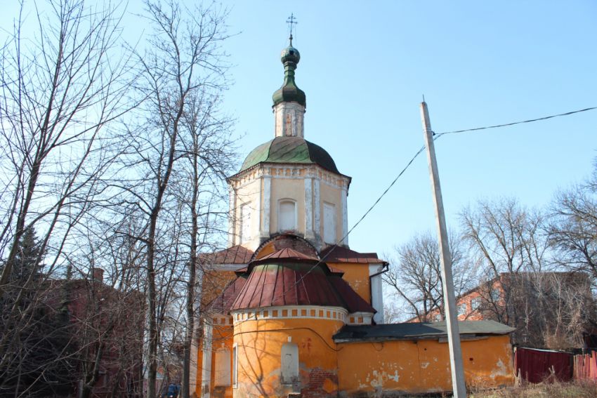Калуга. Церковь Богоявления Господня. общий вид в ландшафте, Вид с востока