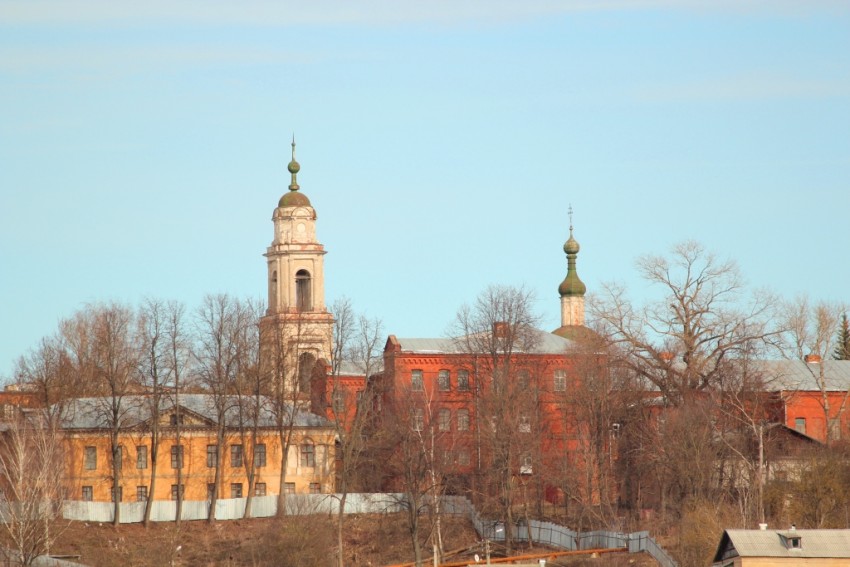 Калуга. Церковь Богоявления Господня. общий вид в ландшафте, Вид с правого берега реки Оки